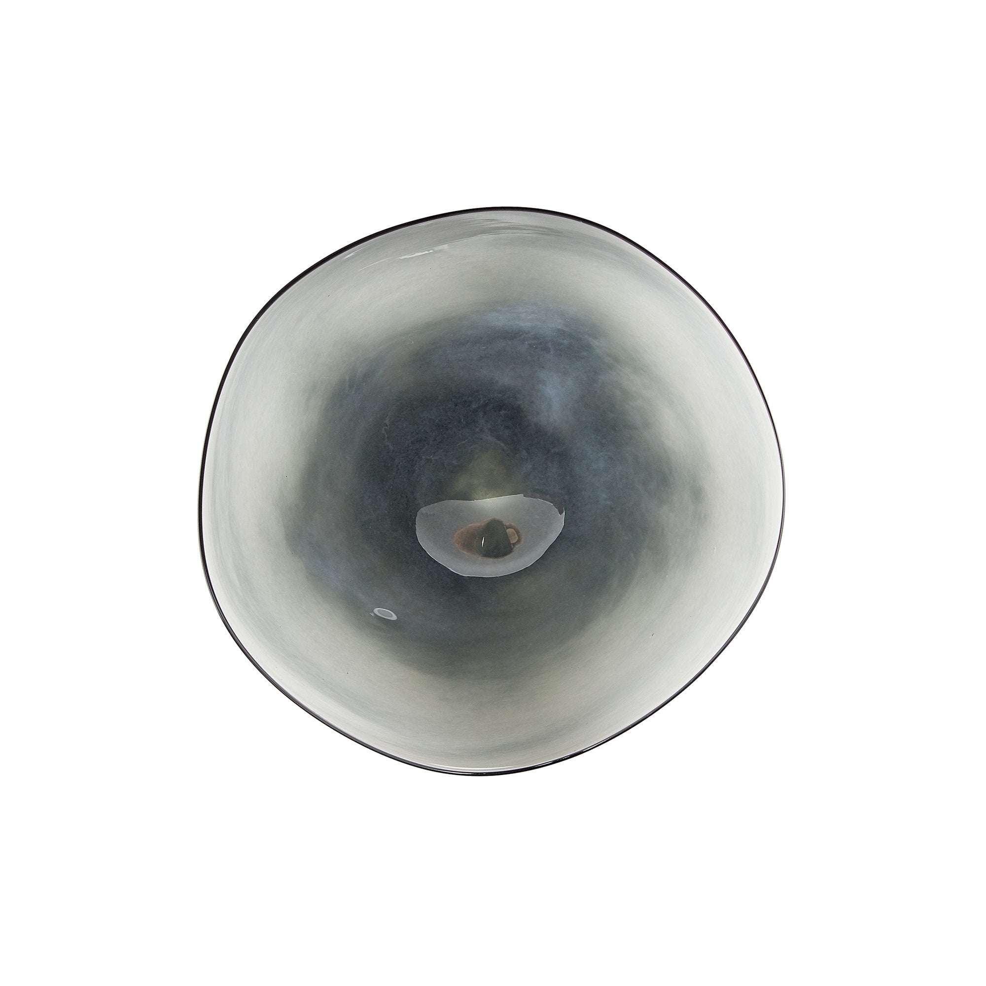 Glass Haze Plate | Mist Grey Glassware Mist Grey 6