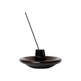 Glass Incense Holder | Dark Brown Candles & Incense 