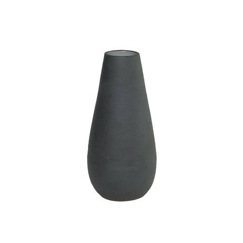 Gota Vase | S Vases + Planters Black 