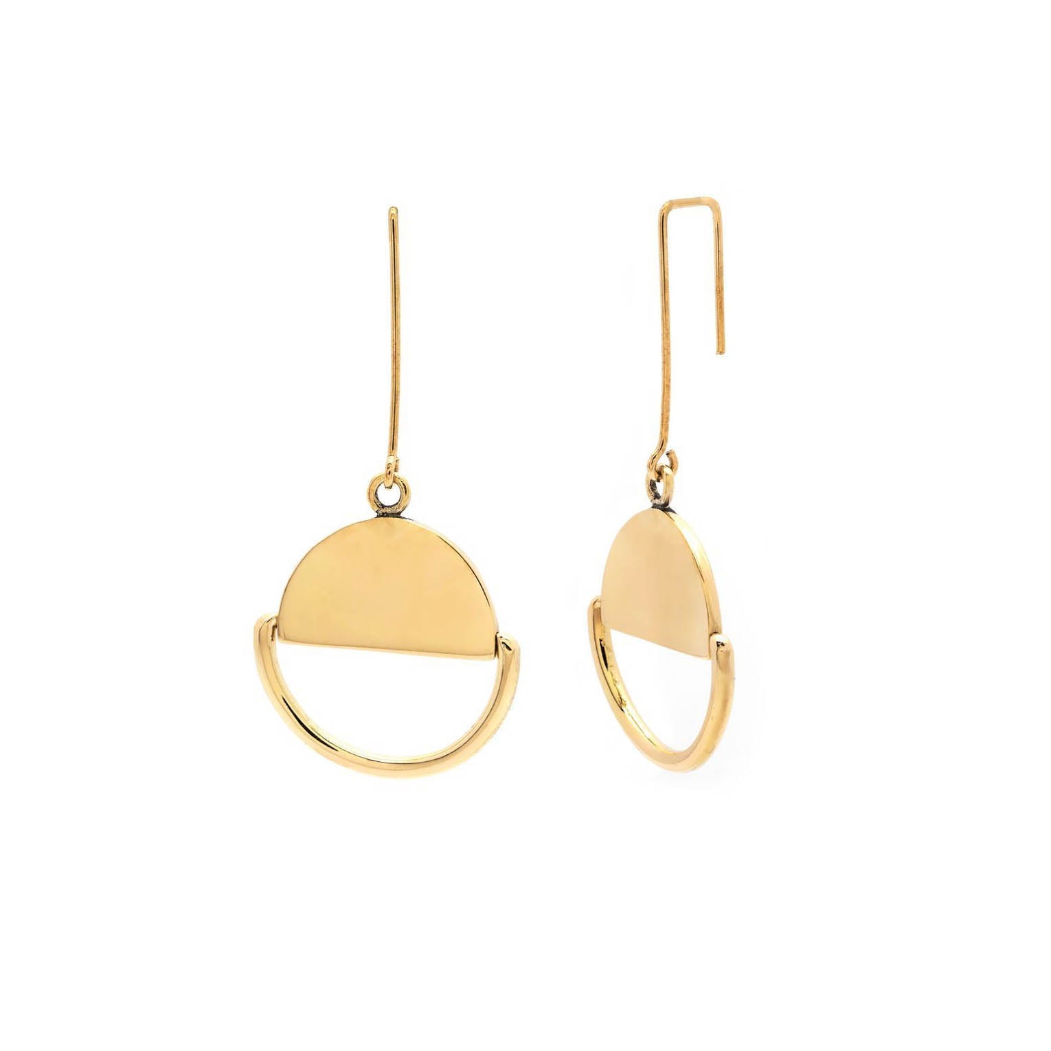 Halfmoon Earrings Jewelry 