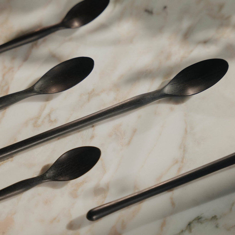 Hand Carved 6" Seasoning Spoon Flatware 