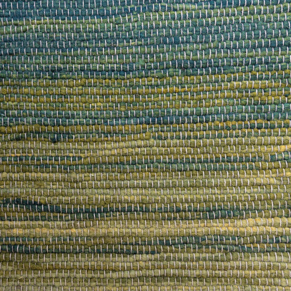 Handwoven Wool Rug | Indigo Marigold Gradient Textiles 
