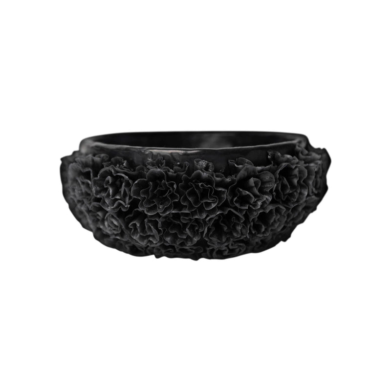 Imperfect Beeswax Candle Bowl | Black Candles & Incense 