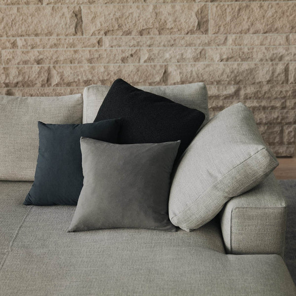 Japanese Mudcloth Pillow | Blue Grey Home Textiles Blue Grey 