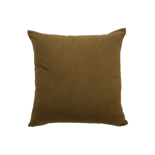 Japanese Mudcloth Pillow | Olive Green Home Textiles 