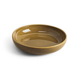 10" Flat Serving Bowl Bowls Ocher Tan 
