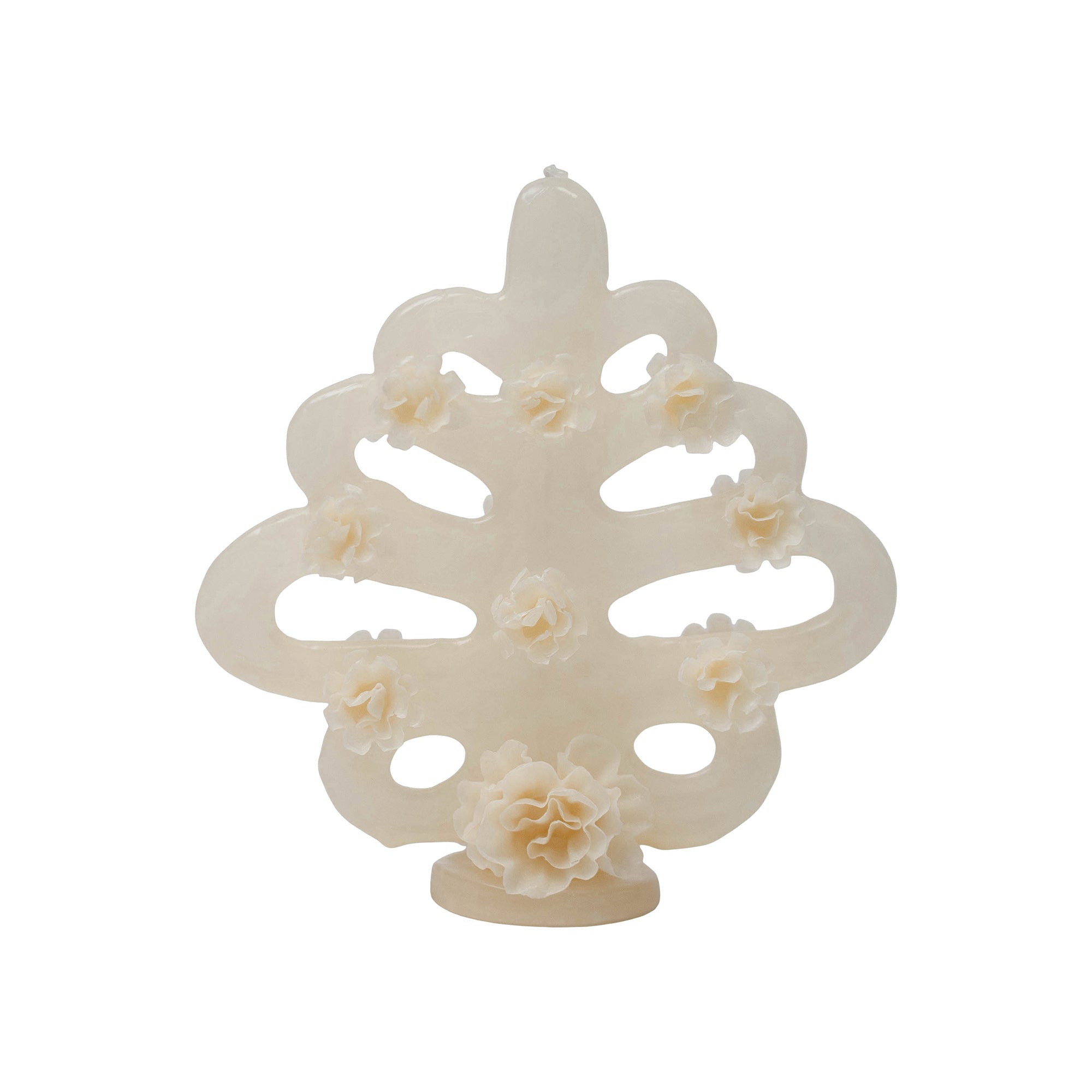 Lattice Candle | Small Ivory Ivory 