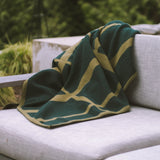 LC2 Jacquard Blanket Home Textiles Moss Green/Citrine Green OS 