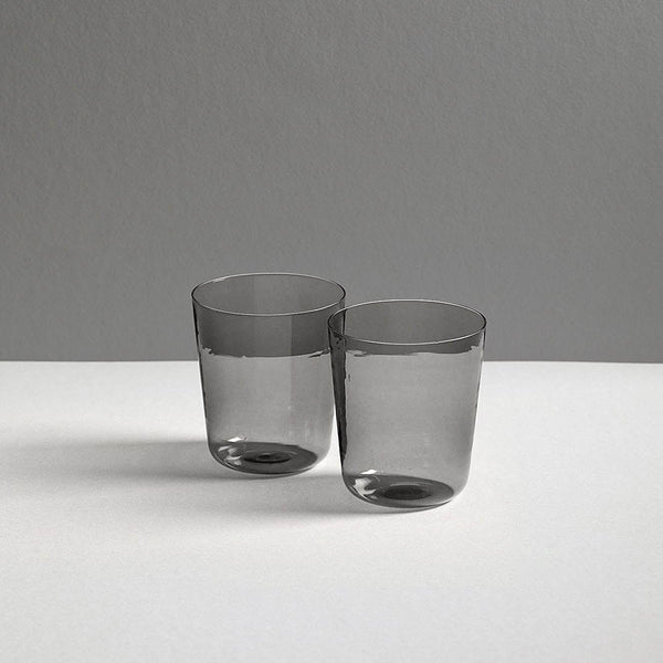 Luisa Acqua Smooth | Set of 2 Glassware Fog Grey 
