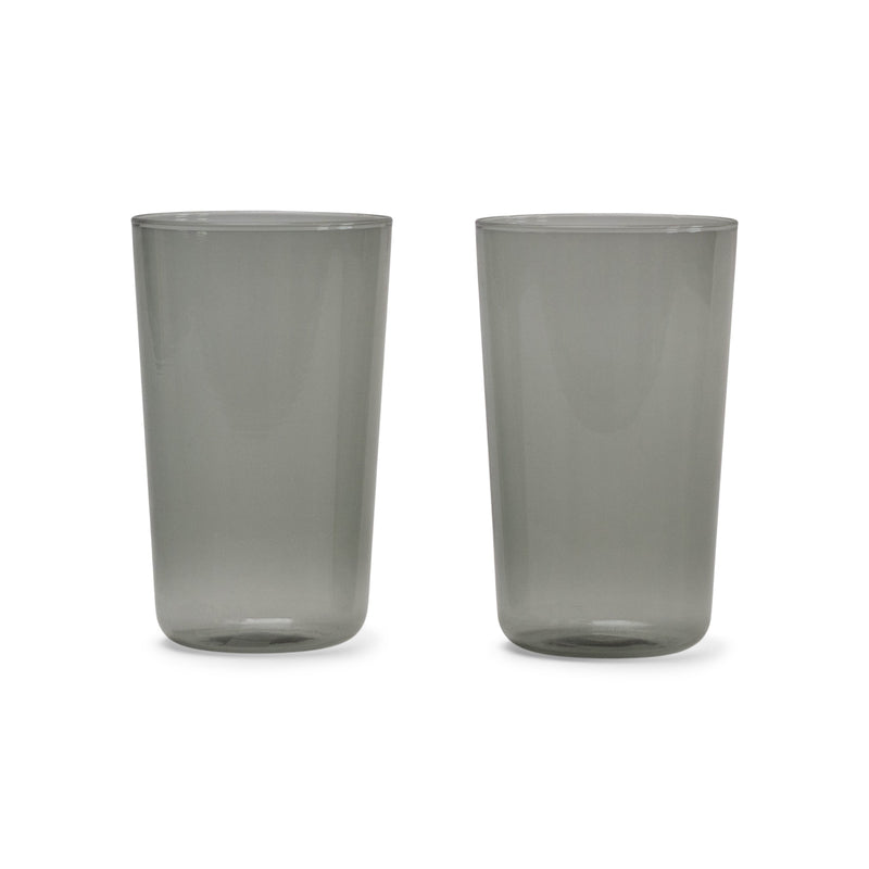 Luisa Bevanda | Set of 2 Glassware Fog Grey 