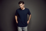 Men's Hemp Blend T-Shirt Clothing Midnight Small 