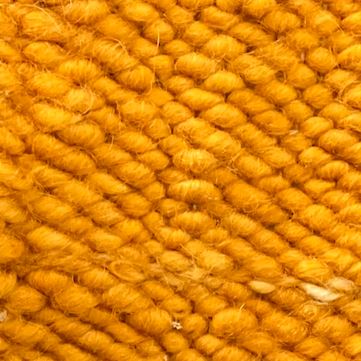 Mohair Accent Rug | Karoo Plains Rugs Yolk Yellow 2' x 3' 
