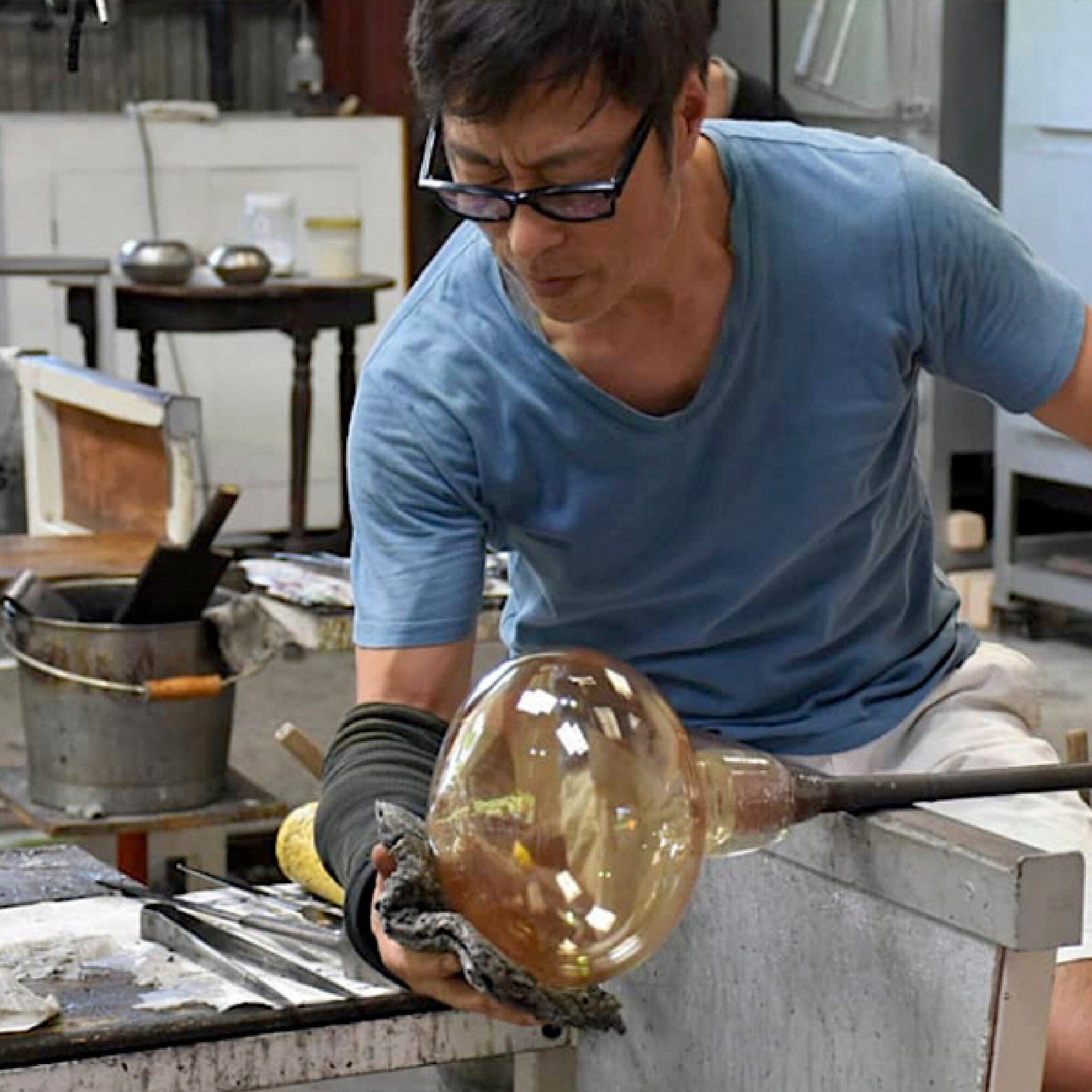 Amazon.co.jp: 八木麻子 ブーケ bouquet yagi asako glass works
