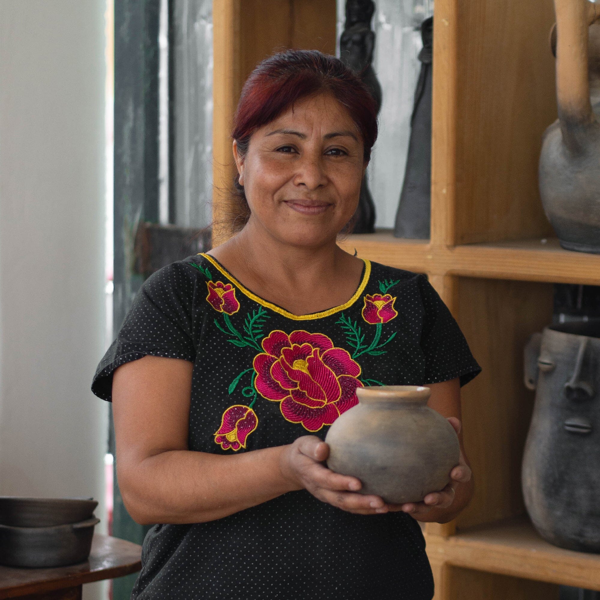 Oaxacan Clay Espresso Cup & Saucer Kitchen & Dining 