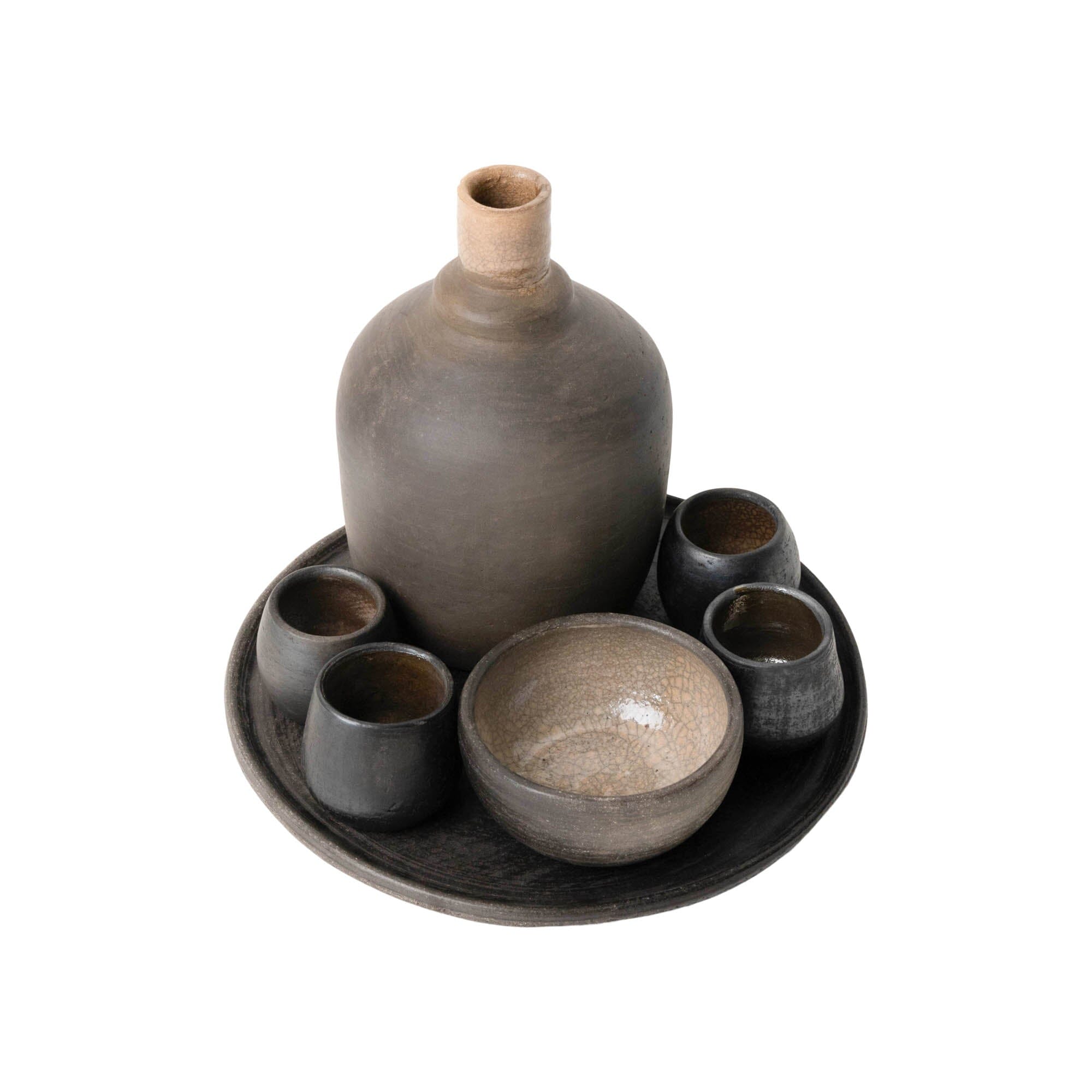 Oaxacan Clay Mezcal Set Kitchen & Dining 