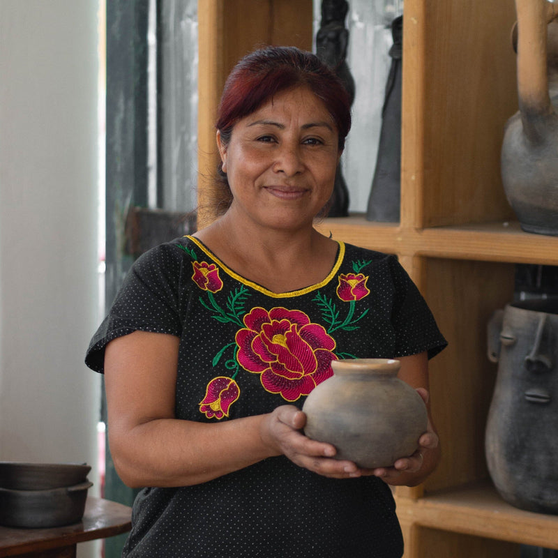 Oaxacan Clay Vase | Cantaritos Home Decor 