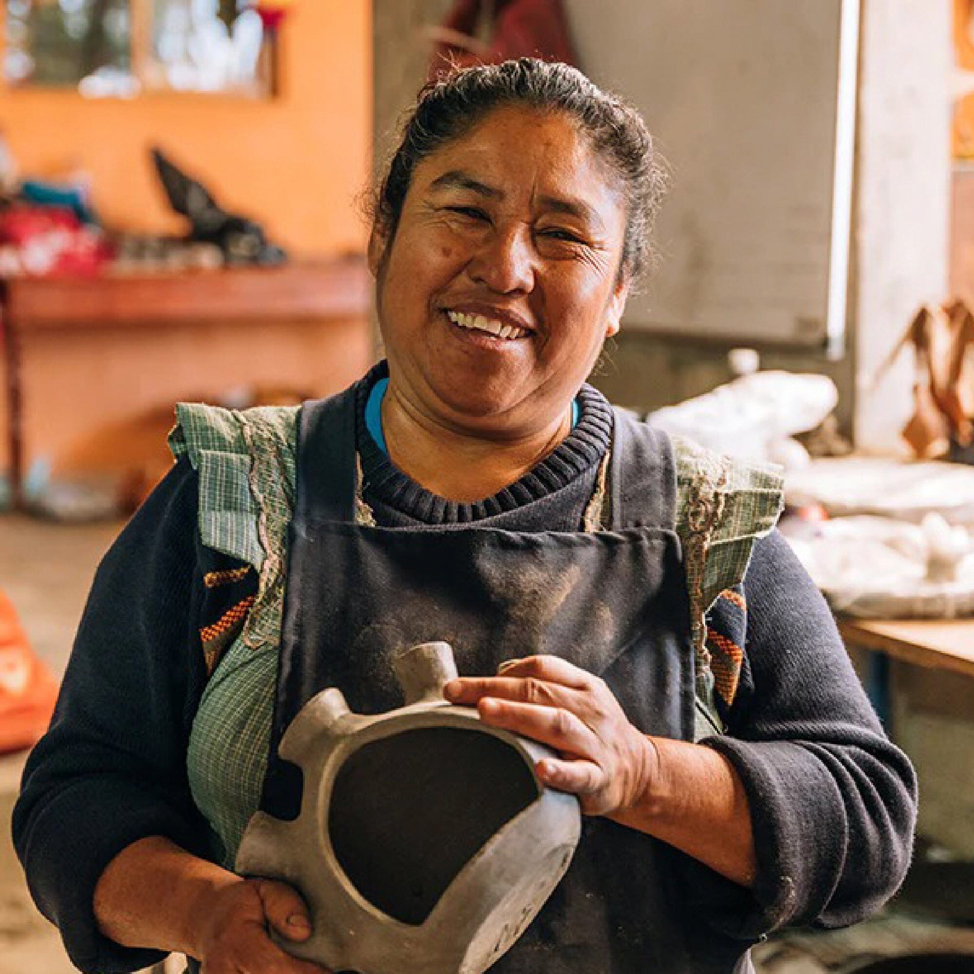 Oaxacan Clay Vase | Florero Home Decor 