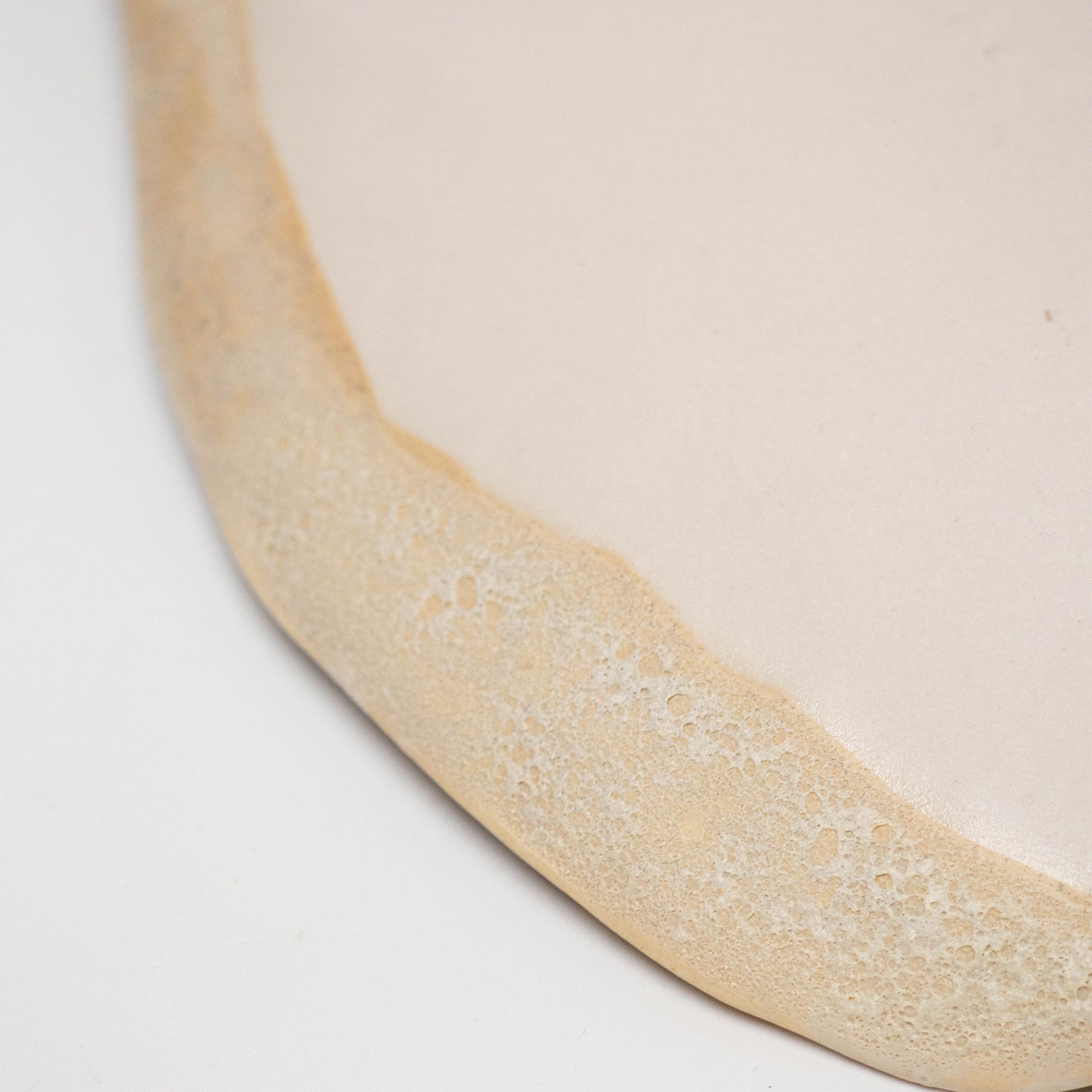 Organic Moonstone Plate | M Pottery 