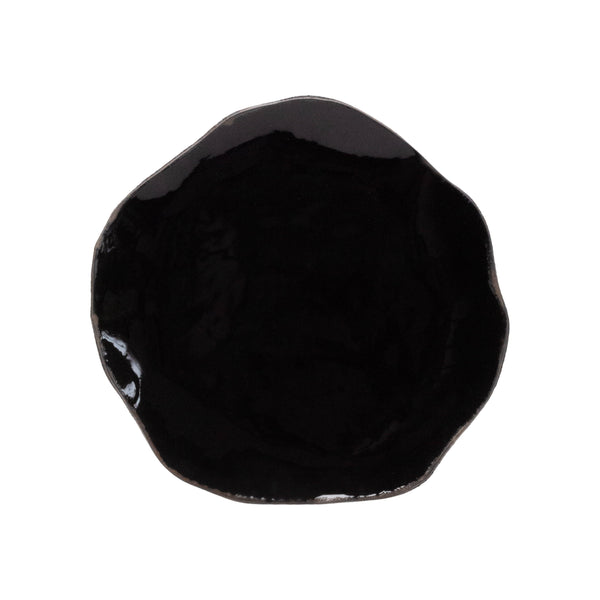 Black Organic Moonstone Platter | L Pottery Black Moonstone OS 