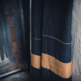 Oscar Blanket | Black Stripe Home Textiles Oscar Black Stripe 