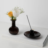 Piccola Vase | Dark Brown Vases + Planters 