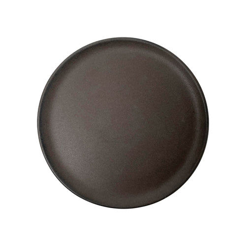 8" Plato Liso Plates Black OS 