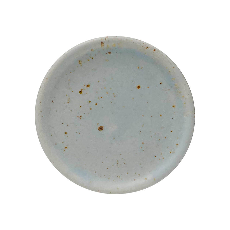4" Plato Liso Plates Speckled Blue OS 
