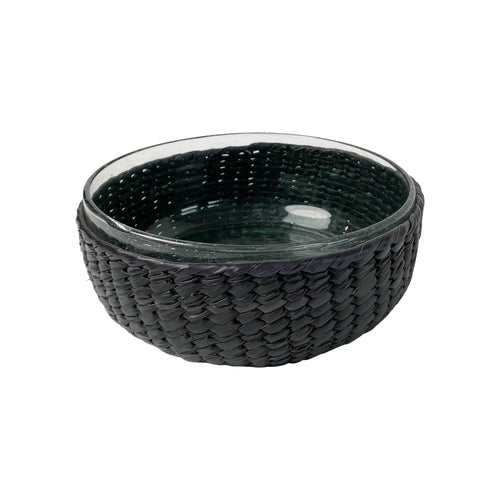 Recycled Glass Salad Bowl | S Serveware Black OS 