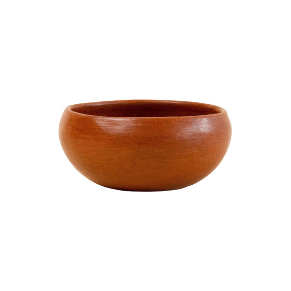 Red Clay Smooth Bowl | S Bowls 