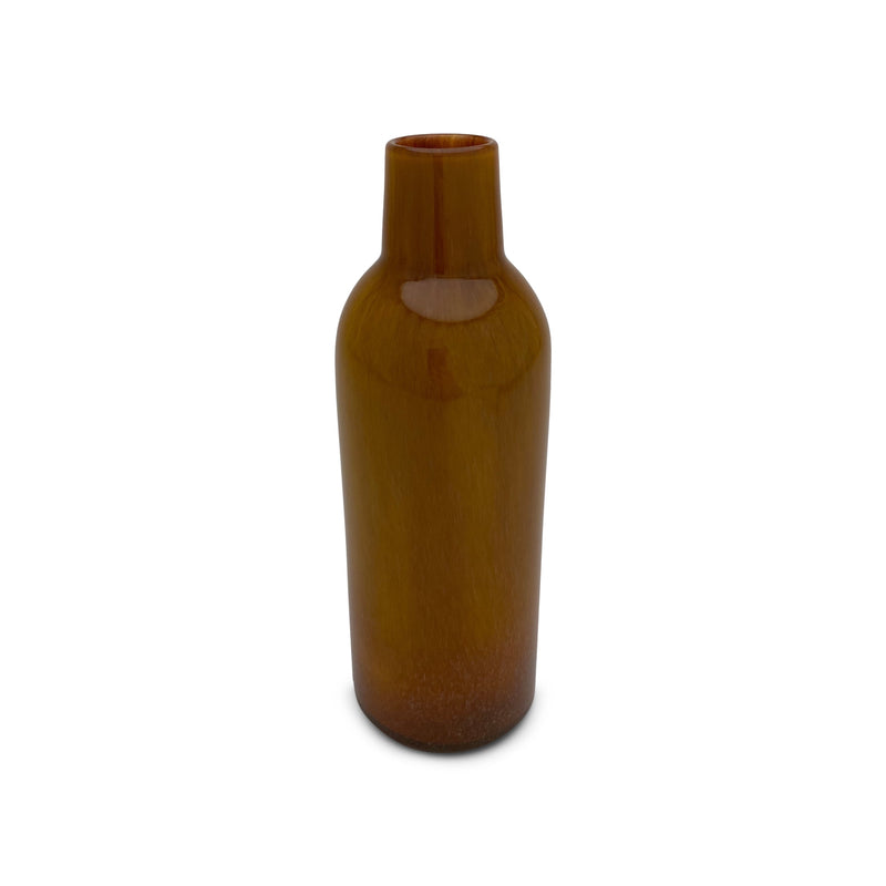 Reflective Glass Bottle Glassware Mustard OS 
