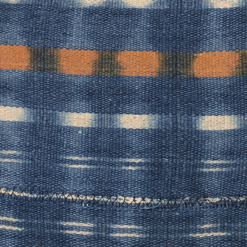 Repurposed Cotton Throw Pillow | Checkered Home Textiles 
