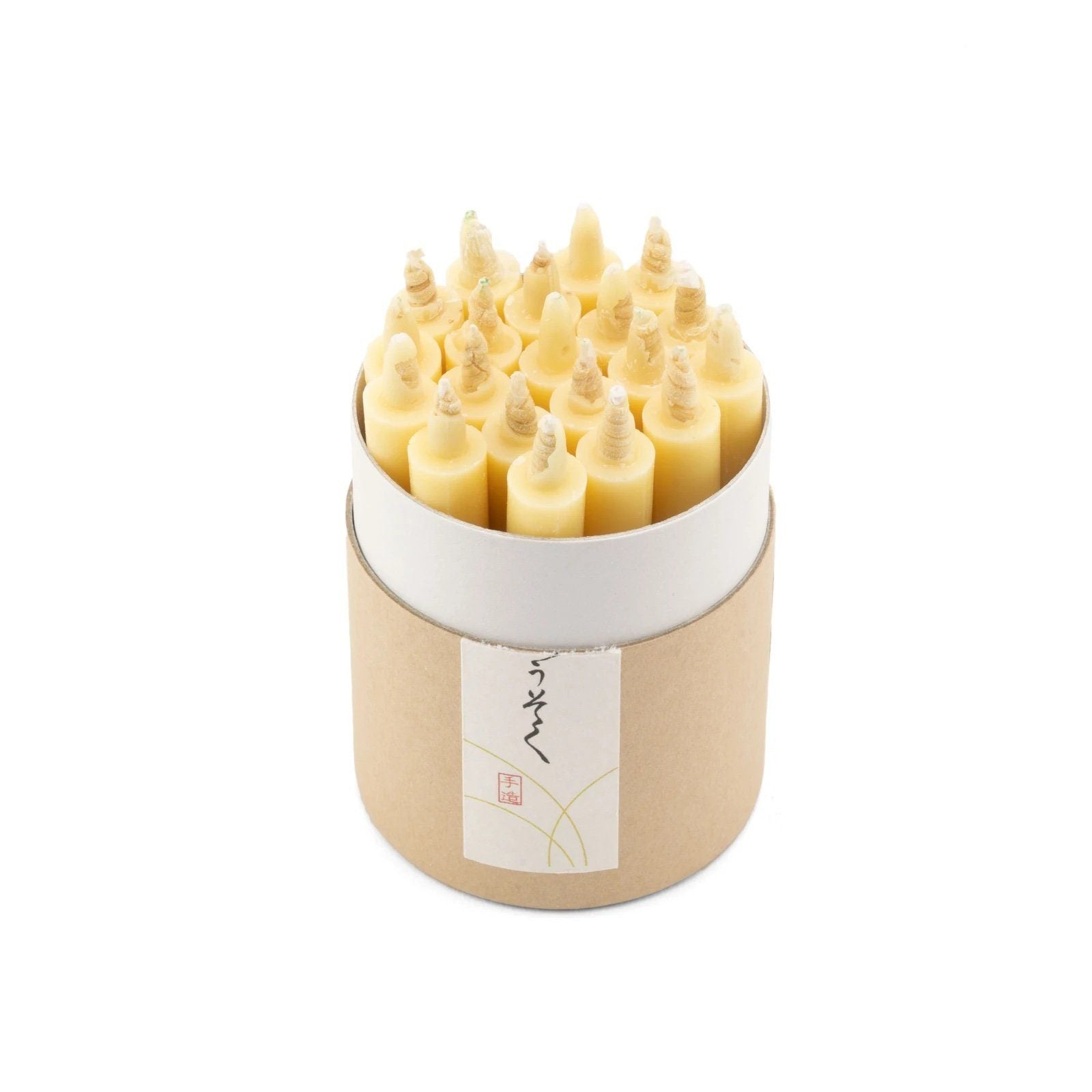 Rice Wax Candles | 20-Piece Set Candles Rice Wax 