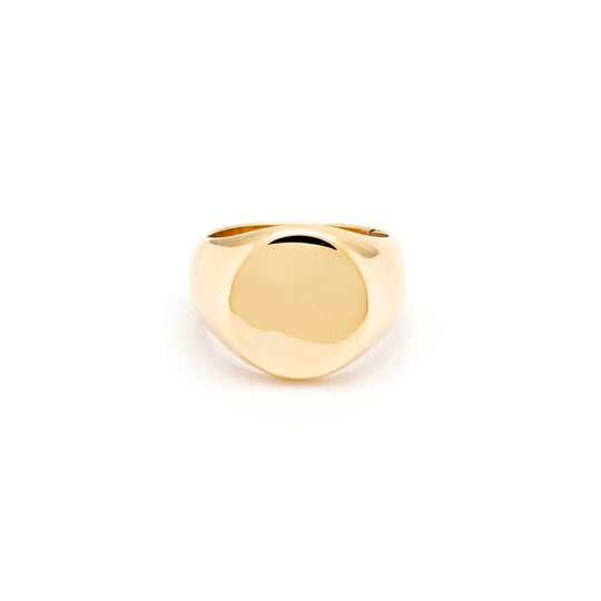 Round Signet Ring Jewelry 