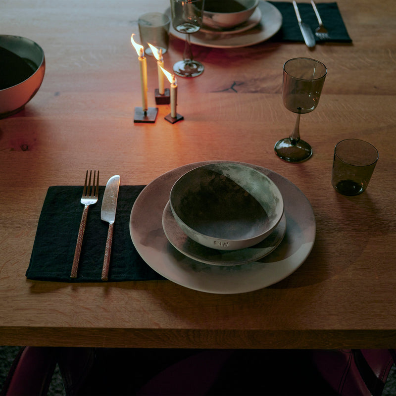 Skye Napkin | Black (Set of 2) Table Linens Black 