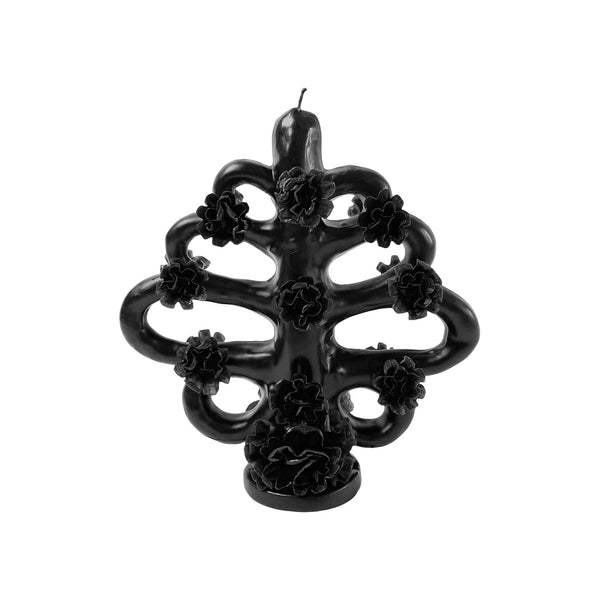 Lattice Candle | Small Black Candles OS 