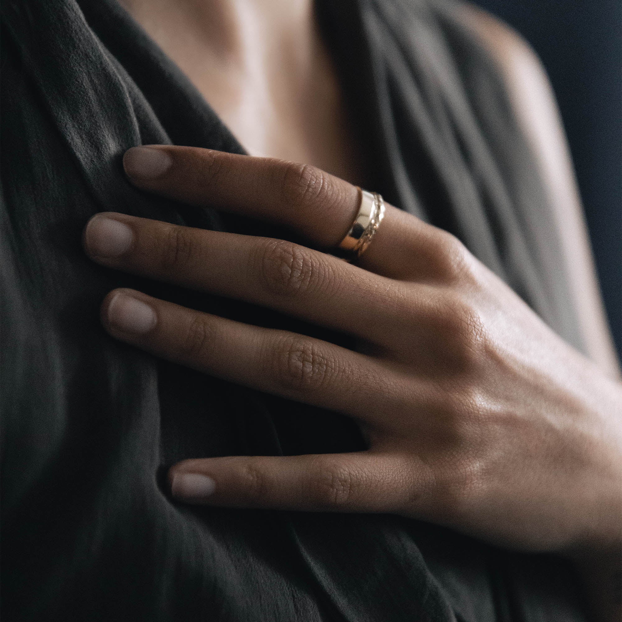 Stacked Illusion Ring Jewelry 