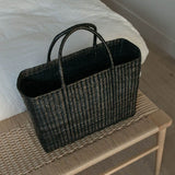 Structured Palm Tote | L Bags Black 