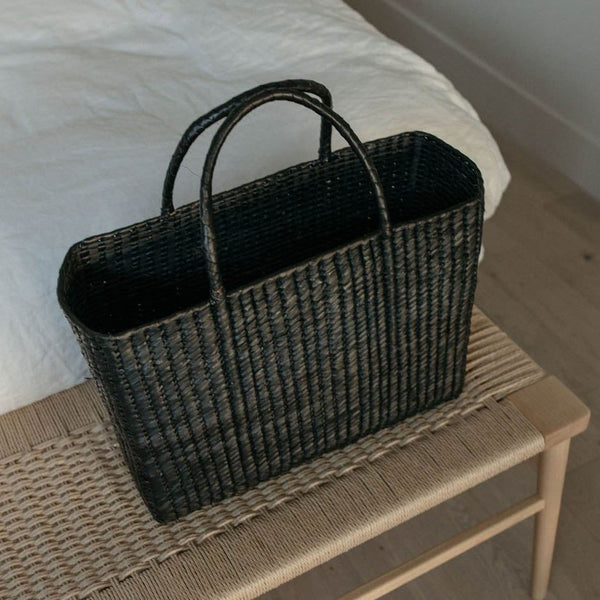 Structured Palm Tote | L Bags Black 