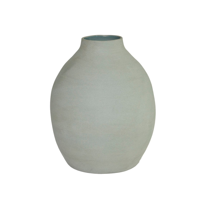 Taro Vase | L Vases + Planters Grey 