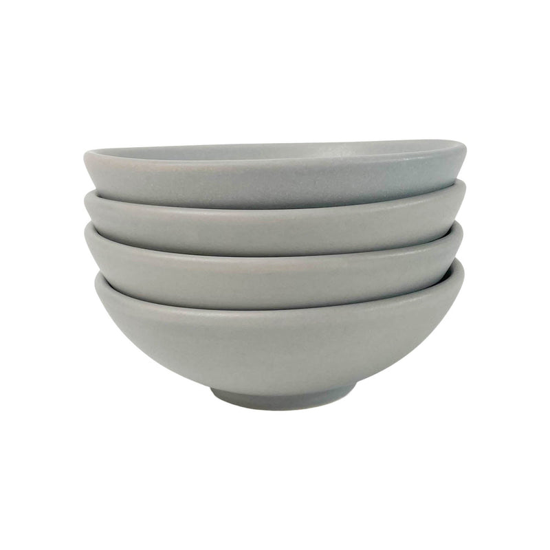 Tazon Curvo Bowl | Set of 4 Bowls Light Gray OS 