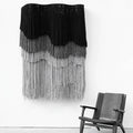 Textile Wall Hanging | Layered_Mx. Atelier_201-71-1009-175BLK120 x 140 cm / 47" x 55" | Obakki