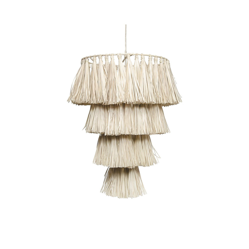 Tiered Palm Pendant Shade Lighting & Fixtures 