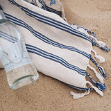 Turkish Linen Towel | Sapphire Home Textiles Sapphire Blue OS 
