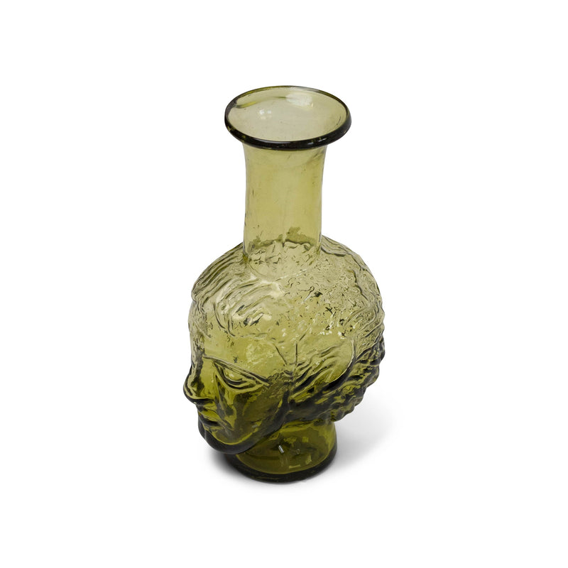 Vase Tete | Olive Green Accents + Decor 