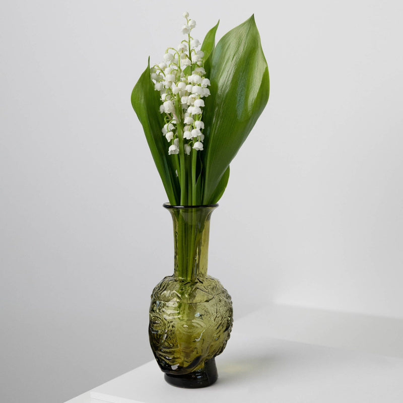 Vase Tete | Olive Green Vases + Planters 