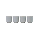 Vaso Cafete Cup | Set of 4 Speckled Blue OS 