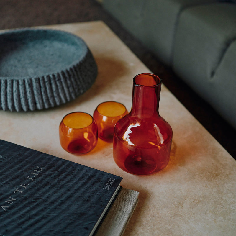 Velasca 3-Piece Set | Amber Glassware Amber 