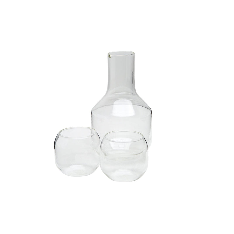 Velasca 3-Piece Set | Clear Glassware 