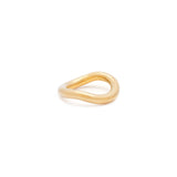 Wave Ring Jewelry 18K Gold Plated 5 