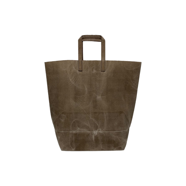 Waxed canvas deals tote bag